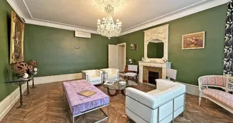 Le Manoir des Perrières à Rochechouart en Haute-Vienne (Nouvelle Aquitaine) - le salon_7 Le Manoir des Perrières à Rochechouart en Haute-Vienne (Nouvelle Aquitaine) - le salon_7