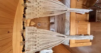 Roulotte la Chouette des Granges - Hébergement insolite limousin