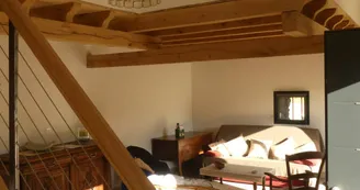 Gîte La Férandie salon - Chéronnac, Périgord-Limousin