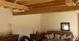 Gîte La Férandie, salon - Chéronnac, Périgord-Limousin