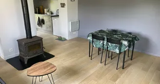 terrasse Gîte au coeur de la verdure, Saint-Brice-sur-Vienne