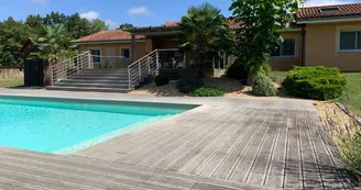 piscine Gîte au coeur de la verdure, Saint-Brice-sur-Vienne
