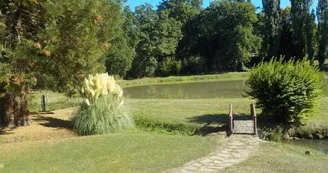 Accès bord du ruisseau et étang - Location Saint-Brice-sur-Vienne
