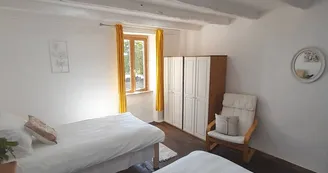 Chambre duo - Gîte La libellule blanche - Videix