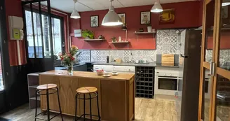 Cuisine, La Maison Tombée du Ciel - Gîte Rochechouart