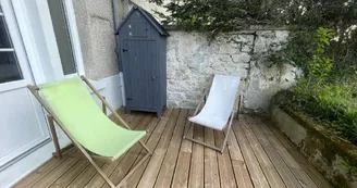 Terrasse, location Nid douillet - Oradour-sur-Glane